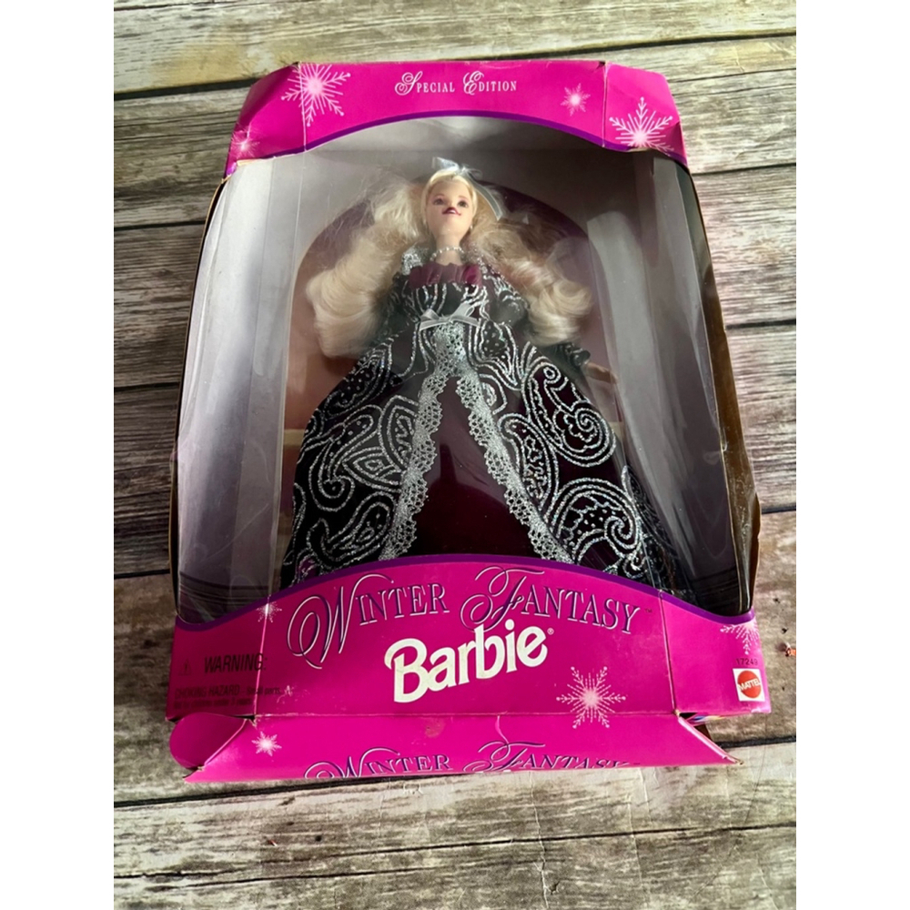 NEW 1996 BARBIE WINTER FANTASY - Picture 7 of 7